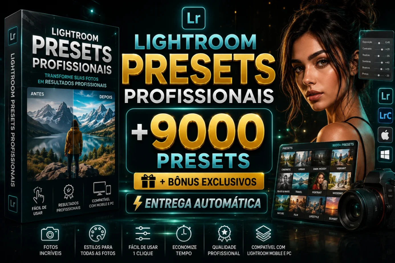 Lightroom Presets Profissionais 700 presets